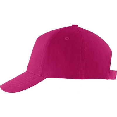 Afbeelding van SOLS Unisex Buzz 5 Panel Baseball Cap (Fuchsia)
