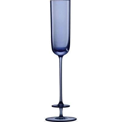 Afbeelding van Champagneglas L.S.A. Champagne Blauw 130 ml (2 Delig)