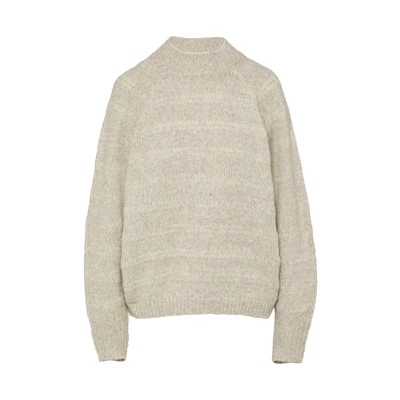 Afbeelding van QS Trui, Dames, Maat: Large, Helles beige