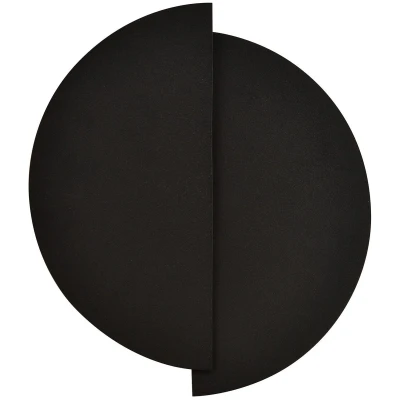 Afbeelding van EMIBIG LIGHTING Wandlamp vorm 9, 28 cm x 32 cm, zwart