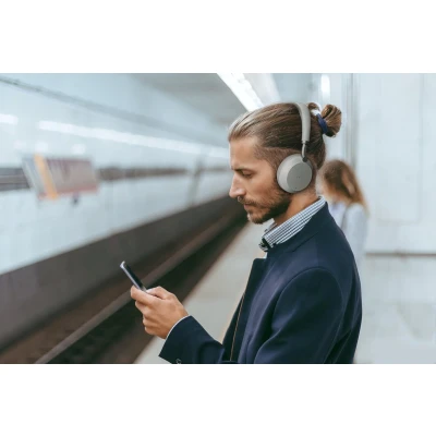 Afbeelding van Yealink BH72 Lite Teams Headset Draadloos Hoofdband Kantoor/callcenter USB Type A Bluetooth Licht Grijs