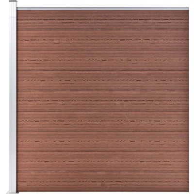 Afbeelding van Schutting 175x186 cm HKC bruin