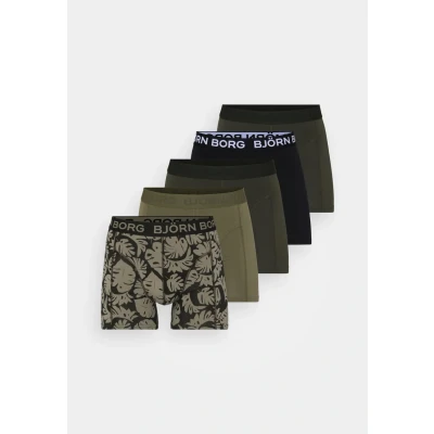 Afbeelding van BJÖRN BORG Boxershorts Cotton Stretch Trunks Big Logo 5P Set van 5