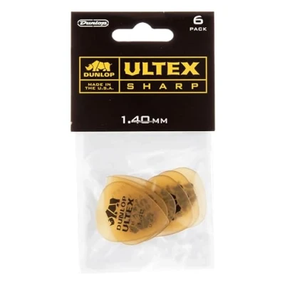 Afbeelding van Jim Dunlop Ultex Sharp Plectrum 1.40 mm 6 pack