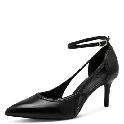 Afbeelding van Tamaris Dames 1 22436 44 pumps, Black Comb, 36 EU, Com., EU