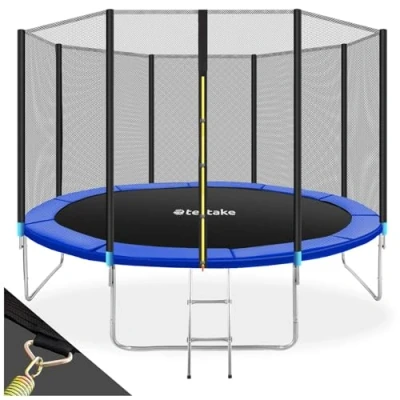 Afbeelding van tectake Trampoline Garfunky met veiligheidsnet 366 cm 403519