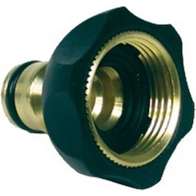 Afbeelding van Talen Tools Kraannippel met Inwendige Draad 3/4 Messing Rubber