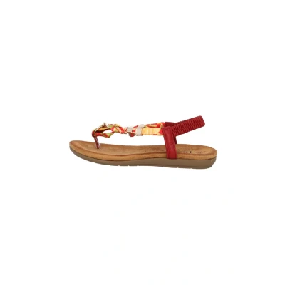 Afbeelding van Palado by Sila Sahin Teensandalen, Dames, Maat: 37, Rot Textiel/ synthetisch