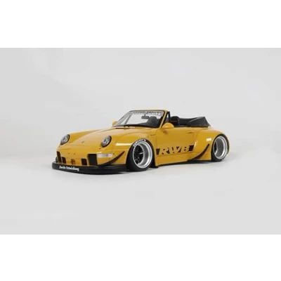 Afbeelding van Porsche RWB Bodykit Nohra Yellow 2023 GT450 GT Spirit 1:18