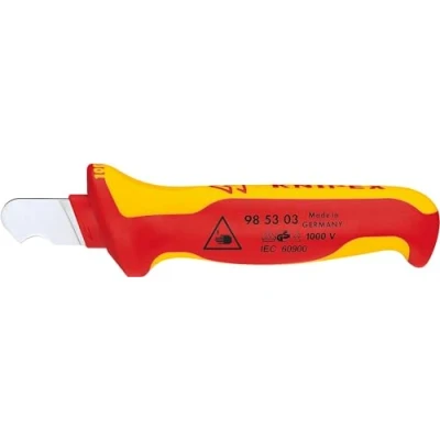 Afbeelding van Knipex Ontmantelingsmes geïsoleerde meercomponenten greep, VDE getest 170 mm 98 53 03