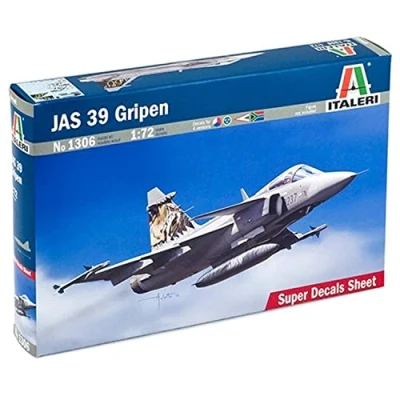Afbeelding van Italeri JAS 39 Gripen 1:72 Montagekit Vliegtuig met vaste vleugels