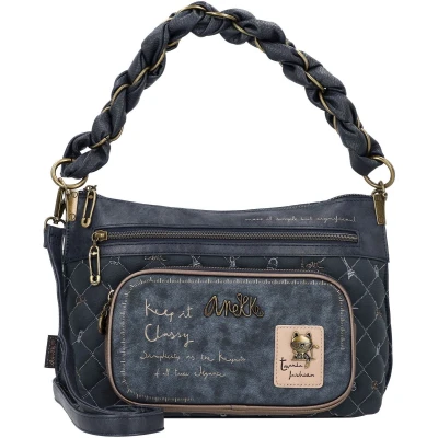 Afbeelding van Anekke schoudertas Boutique Crossbody Bag Multicolor donkerblauw