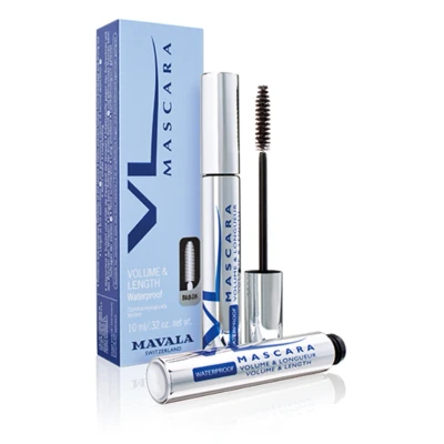 Afbeelding van Mavala Mascara Volume &amp; Length Waterproof 1 Noir Ogen Beautytasting