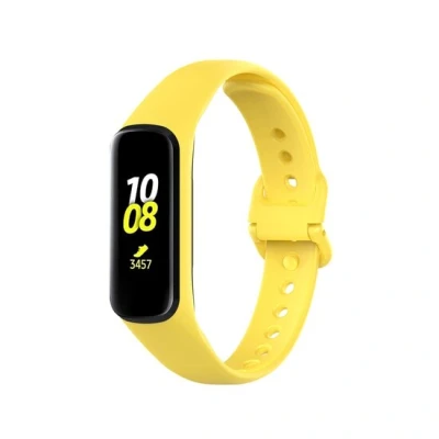 Afbeelding van Siliconen bandje Geel Samsung Galaxy Watch Fit 2
