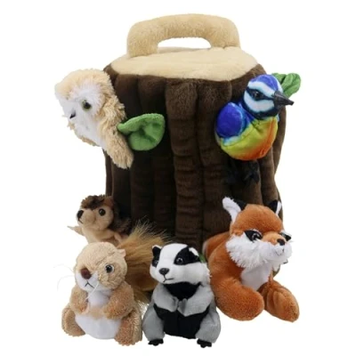 Afbeelding van The Puppet Company Hideaway Puppets Tree House