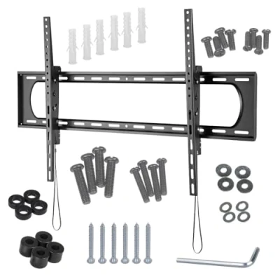 Afbeelding van Maclean TV beugel voor of monitor max. VESA 900x600 60 120&quot; tot 120kg Zwart