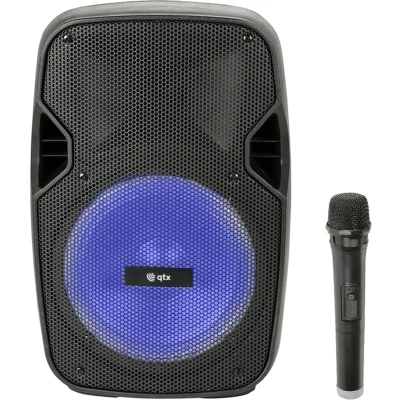 Afbeelding van QTX PAL10 Mobiele Bluetooth PA Luidspreker Sound Box 400 Watt