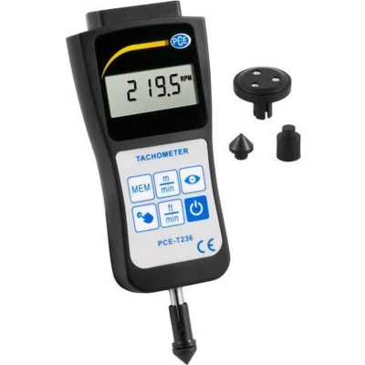 Afbeelding van PCE Instruments T236 Toerenteller 0.5 19999 omw/min 5 99999