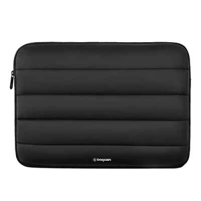 Afbeelding van Bagasin Puffy Laptophoes, 14 inch Laptop Sleeve Case, TSA Laptoptas, 4 Laags Bescherming, Waterbestendig, PC Computer Draagtas Compatibel met MacBook Air 15 M2 2023, HP, Dell, Lenovo, ASUS Notebook