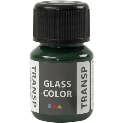 Afbeelding van Creativ Company Glass Color Transparante Verf Briliant Groen, 30ml
