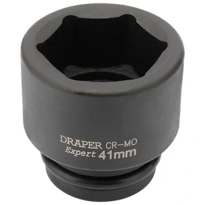 Afbeelding van Draper 71833 3/4&quot; Square Drive Expert Hi Torq 6 punts slagaansluiting, 41 mm maat, blauw