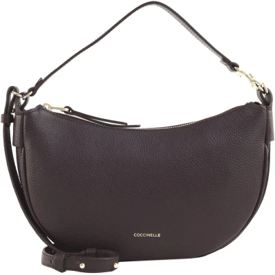 Afbeelding van COCCINELLE Leren handtas schoudertas C Easy Handle Bag Prune donkerpaars