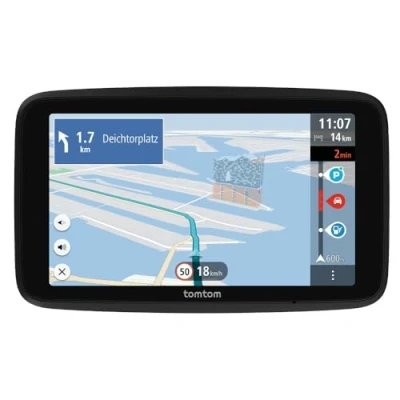 Afbeelding van TomTom autonavigatiesysteem GO Advanced (6 inch, met verkeersinformatie en flitsmeldingen, wereldkaartupdates, updates via Wi Fi, actief rijstrookadvies, visuele aanwijzingen, geïntegreerde houder)