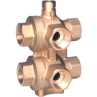 Afbeelding van Danfoss zeswegafsluiter dn15