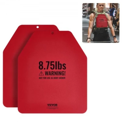 Afbeelding van VEVOR gewichtsvestplaten halterschijven krachttraining hardlooptraining 3,97kgx2