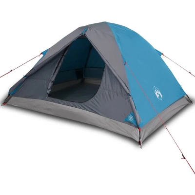 Afbeelding van vidaXL Koepeltent 3 persoons waterdicht blauw