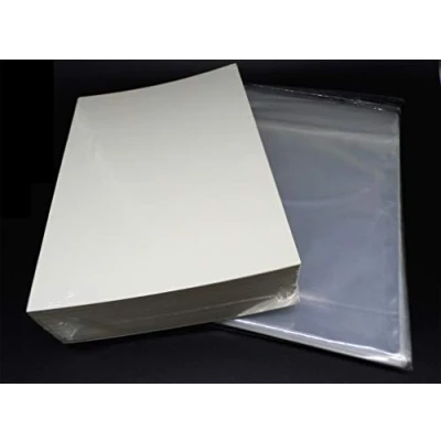 Afbeelding van Docsmagic.de 100 hersluitbare stripzakjes van huidige grootte + draagplanken Combo Pack 174 x 266 mm