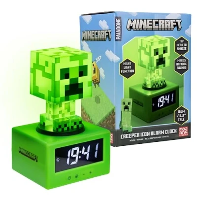 Afbeelding van Minecraft: Creeper Icon Alarm Clock