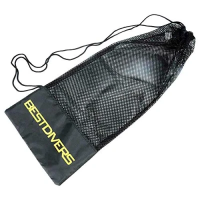 Afbeelding van Best Divers Ai0915b, nettas extra 70 x 30 cm, uniseks, volwassenen, zwart, eenheidsmaat