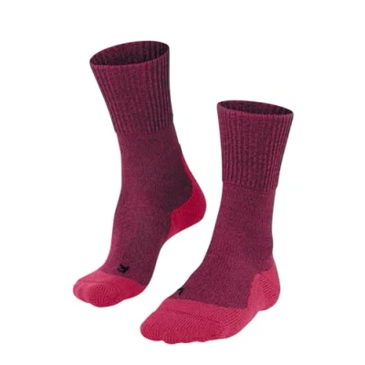 Afbeelding van FALKE TK1 Wool Dames Wandel Sok 16385 8566 azalea 41 42