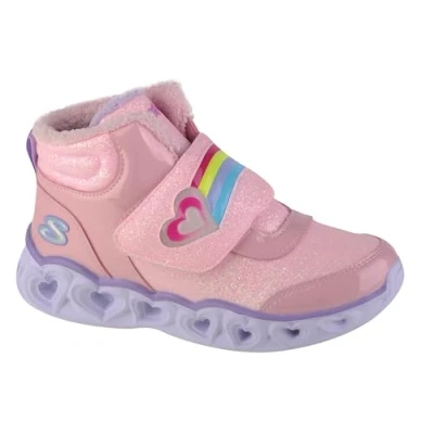 Afbeelding van Skechers Heart Lights Brilliant Rainbow 302669L PKLV, voor meisje, Roze, Laarzen,Sneeuw laarzen, maat: 29
