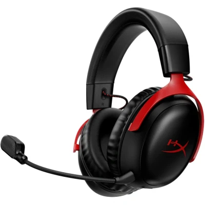 Afbeelding van Hyperx Cloud Iii Draadloze Gaming Headset Zwart/rood (pc/ps5/ps4)