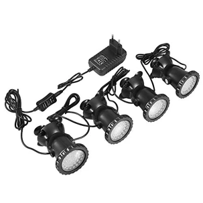 Afbeelding van Aquarium RGB onderwaterstraler, waterdicht, IP 68 led, onderwaterlicht, veelkleurig, dimbaar, spot met afstandsbediening, voor aquarium, tuin, zwembad, tank, fontein, waterval (#4)