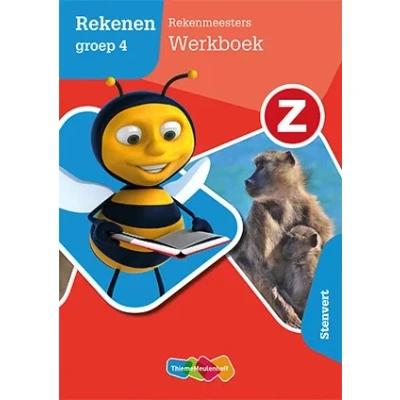 Afbeelding van Z Rekenen Rekenmeesters Stenvert groep 4 Werkboek (Paperback)