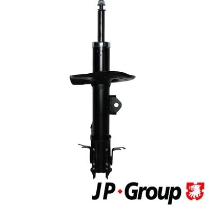 Afbeelding van JP GROUP 4042101870 Schokdemper Vooras links Gasdruk Dubbelpijp Veerpoot Pen bovenaan NISSAN: Juke