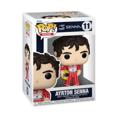 Afbeelding van Funko Pop! Racing: McLaren Ayrton Senna figuur van vinyl om te verzamelen cadeau idee officiële merchandising speelgoed voor kinderen en volwassenen sportfans verzamelaars
