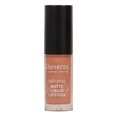 Afbeelding van Benecos Natural Matte Liquid Lipstick Desert Rose 5ML