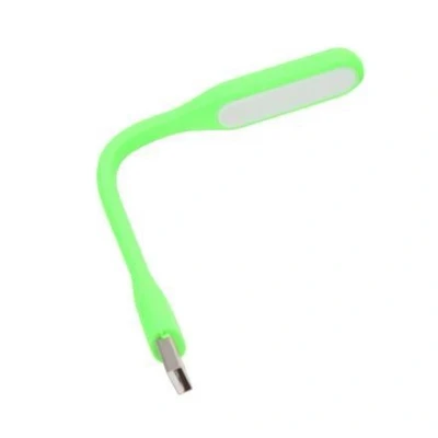Afbeelding van Omega flexibele USB led lamp ideaal voor Notebook &amp; PC groen