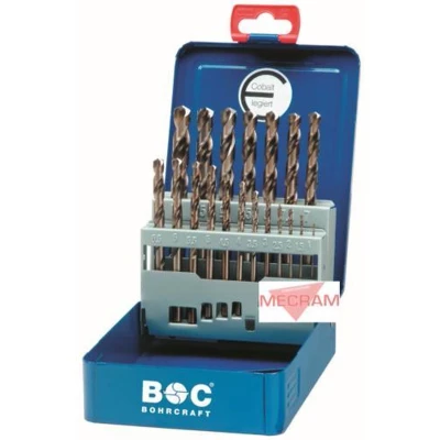 Afbeelding van Bohrcraft cobalt borenset HSS E (Co5) 25 delig
