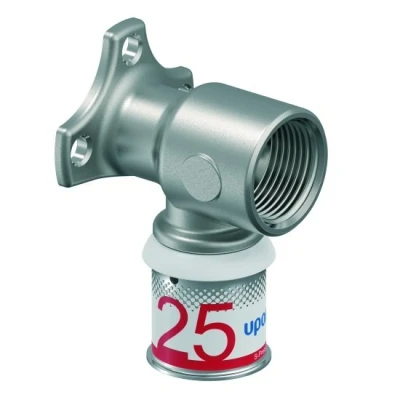 Afbeelding van Uponor S Press Plus muurplaat 3/4&quot; binnendraad x 25 laag + flens. Artikelnr: 1070642