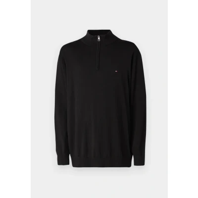 Afbeelding van Tommy Hilfiger Essential Trui, Heren, Maat: 4XL, Black