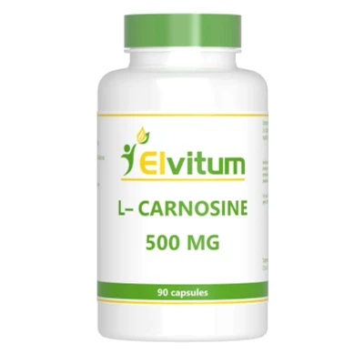 Afbeelding van Elvitum L Carnosine Vegicaps 90CP