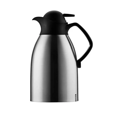 Afbeelding van Helios Enduro Push roestvrijstalen thermoskan, mat, 1,5 liter