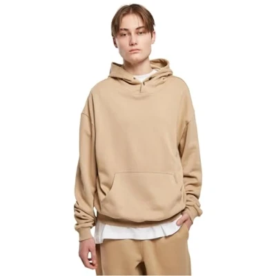Afbeelding van Urban Classics Waffle Tshirt basic, Heren, Maat: XXL, Beige