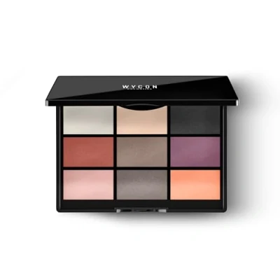 Afbeelding van WYCON cosmetics QUICK PALETTE Eyeshadow Matte oogschaduwpalet, 12 kleuren
