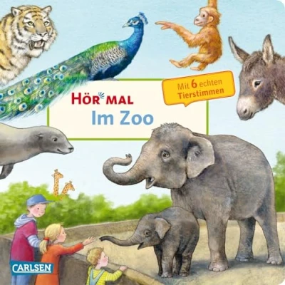 Afbeelding van Hör mal (Soundbuch): Im Zoo: Zum Hören, Schauen und Mitmachen ab 2 Jahren. Mit echten Tierstimmen